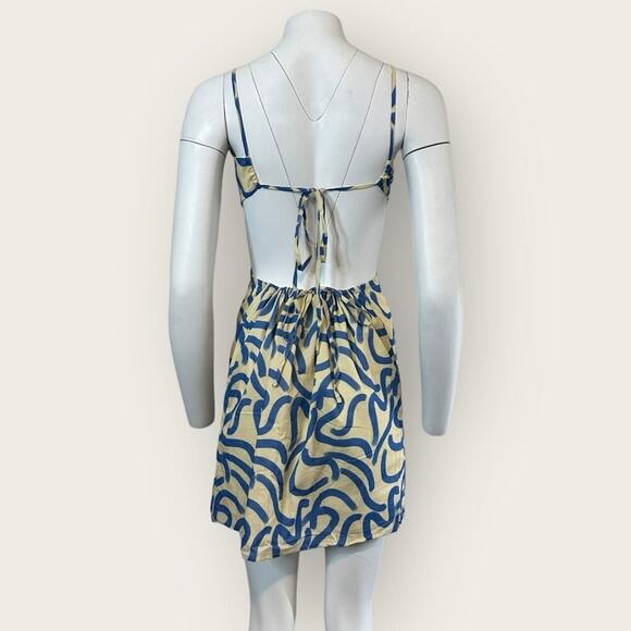 NWT | Charlie Holiday | Jenna Mini Dress | Blue Swirl | US 10 || XL - Picture 3 of 16